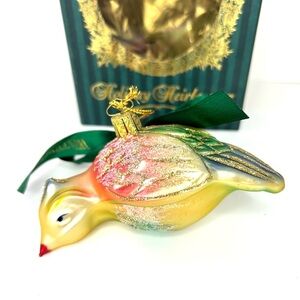 Waterford Glass Partridge 12 Days Christmas Ornament 1st Edition